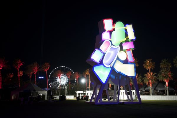 Art  at  Coachella, in Indio, CA, USA, on 14 April, 2016.